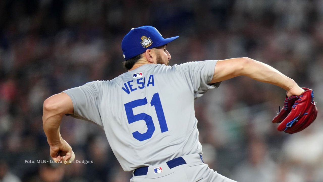 Dodgers firma contrato millonario con Alex Vesia para MLB 2025 Alex Vesia firma contrato millonario con Dodgers para MLB 2025