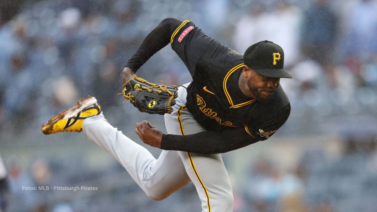Aroldis Chapman entrena sin descanso con experimentado coach MLB Aroldis Chapman y Hector Berrios MLB