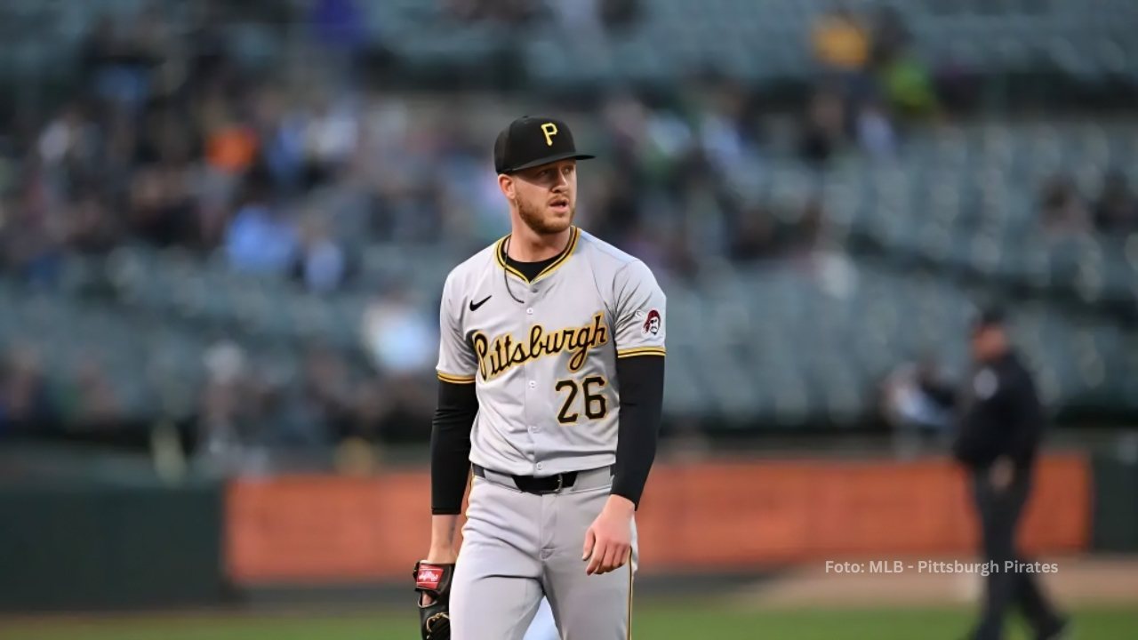 Pittsburgh Pirates acuerdan con Bailey Falter por 2 millones para MLB 2025 Bailey Falter en un juego con Pittsburgh Pirates