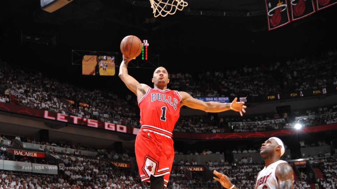 Chicago Bulls anuncia retiro de dorsal de Derrick Rose en NBA