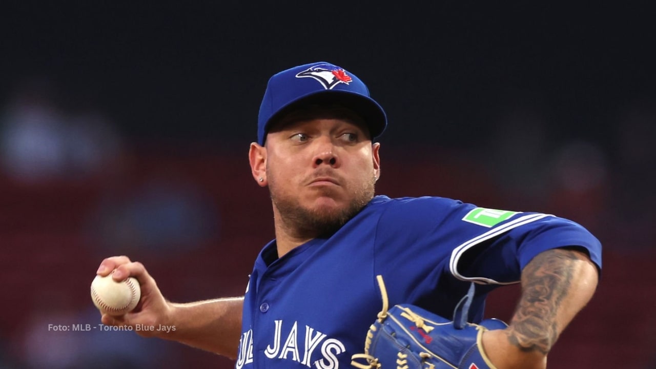 Yariel Rodríguez con Toronto Blue Jays