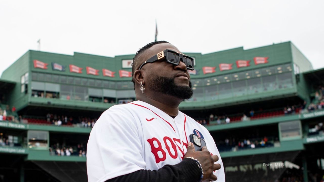 Yordan Álvarez va mejor que “Papi” Ortiz: ¿Llegará al Hall de la Fama? David Ortiz con Boston Red Sox