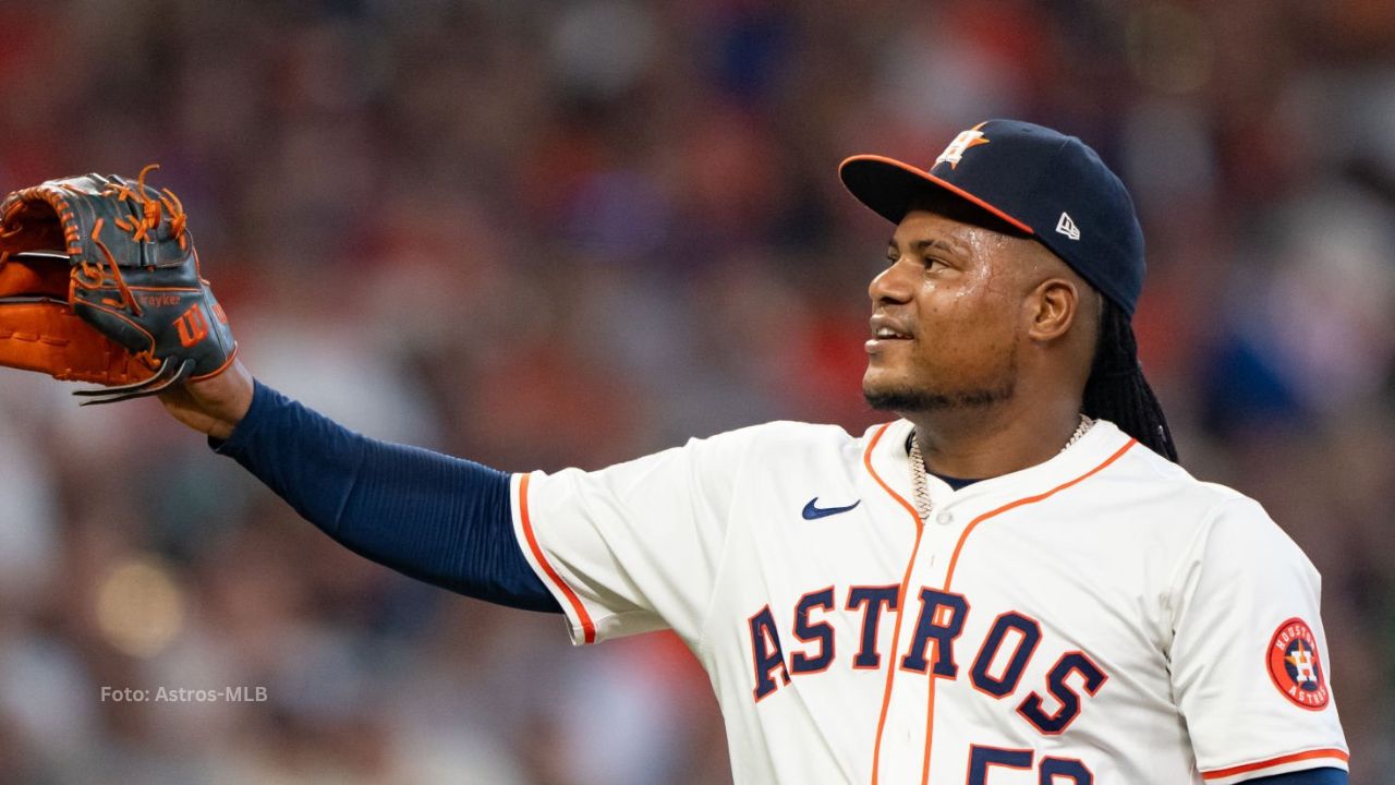 Así lucirá rotación abridora de Houston Astros para MLB 2025 Framber Valdez con Houston Aastros