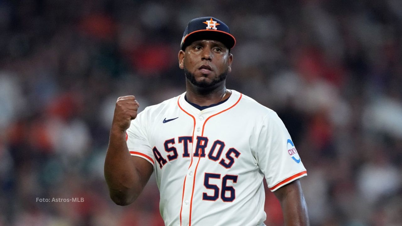 Así lucirá rotación abridora de Houston Astros para MLB 2025 Ronel Blanco con Houston Aastros