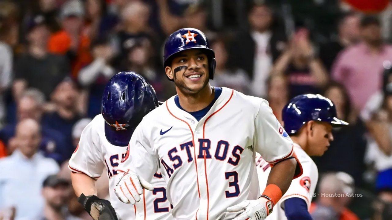 Houston evita arbitraje con 8 jugadores por más de 40 millones Jeremy Peña con Houston Astros
