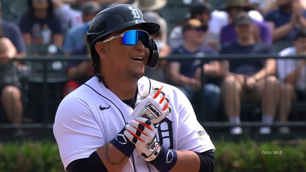 ¿Adrián Beltré o Miguel Cabrera? MLB decide ¿Quién es mejor? Miguel Cabrera en un juego con Detroit Tigers