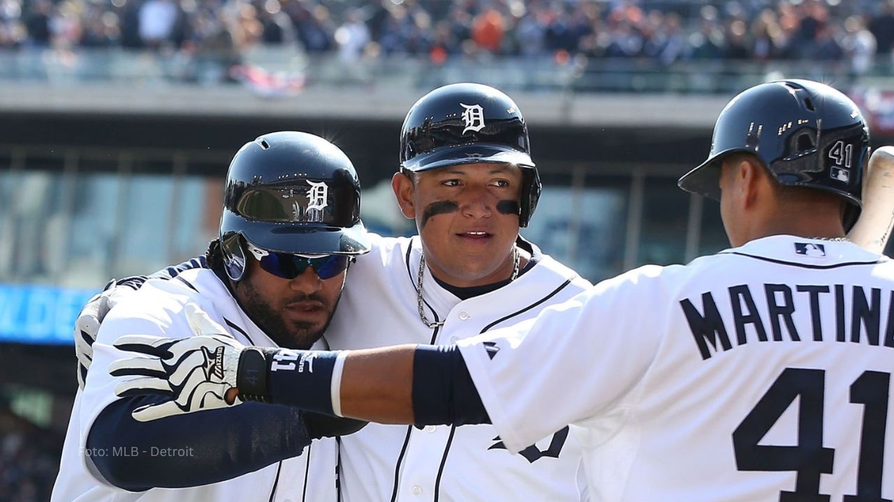 Prince Fielder y sus casi 300 millones: Una estrella obligada al retiro Prince Fielder junto a Miguel Cabrera y Víctor Martínez en Detroit