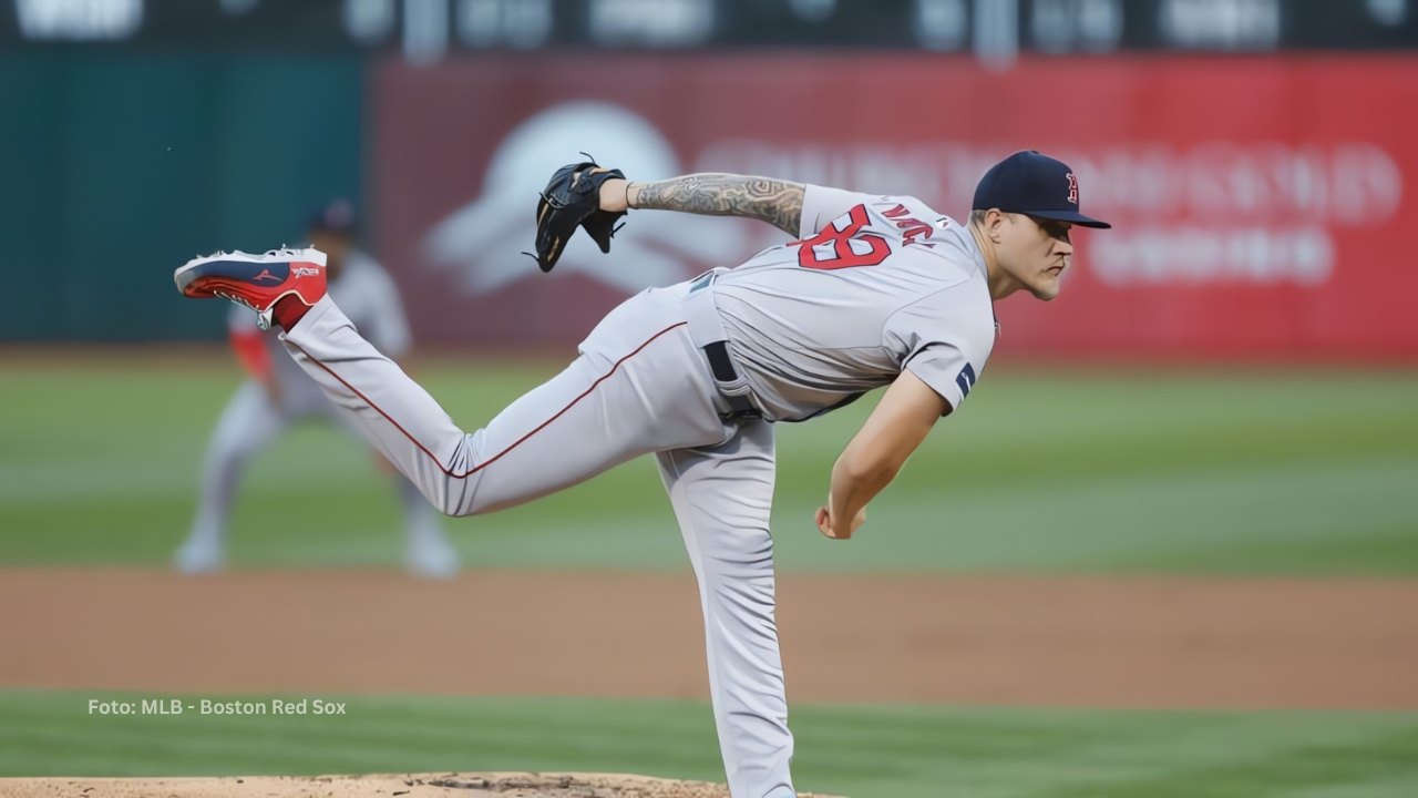 Boston evita arbitraje con 3 lanzadores de la rotación para MLB 2025 Tanner Houck lanzando con Boston Red Sox