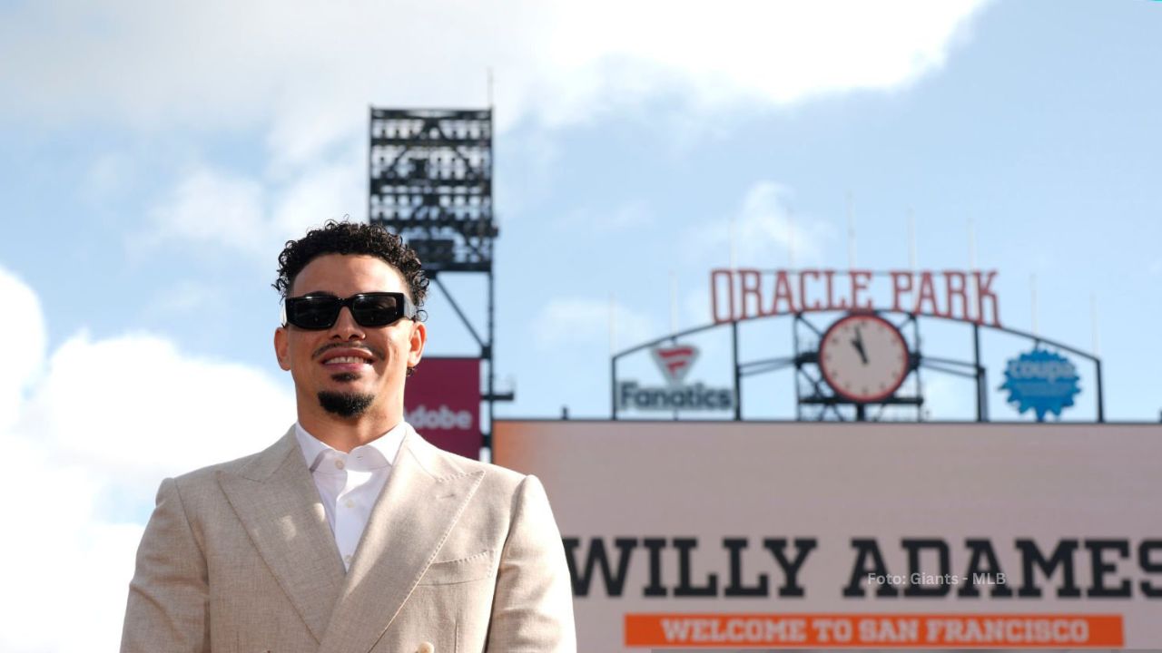 Proyección de Willy Adames con San Francisco Giants en MLB 2025 Willy Adames con SF Giants