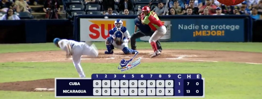 Serie de las Américas: Cuba firmó desastroso debut ante Nicaragua