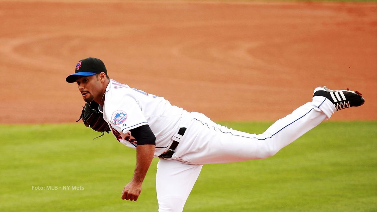 ¿Cuántos millones ganó Johan Santana en 12 años MLB? Johan Santana con Mets