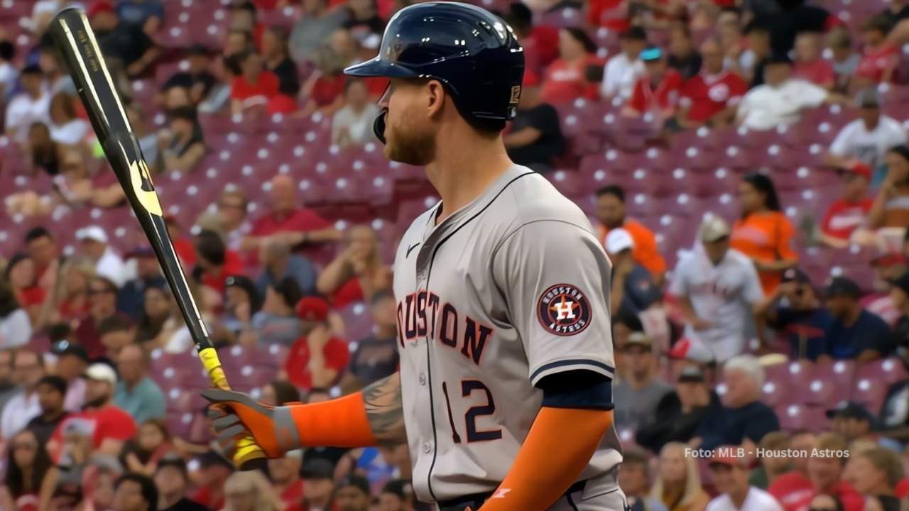 Houston Astros y el potencial impacto de Ben Gamel, jardinero zurdo recién firmado Ben Gamel bateando con Houston Astros