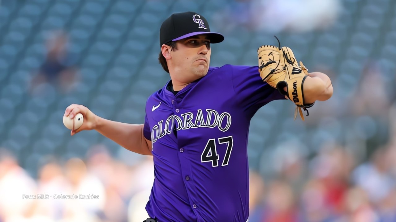 Miami Marlins acuerda con lanzador Cal Quantrill por casi 4 millones Cal Quantrill lanzando con Colorado Rockies. Miami Marlins