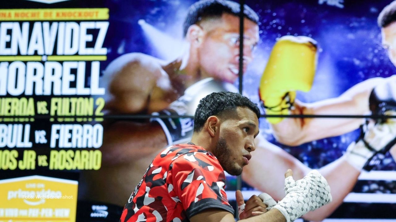 Entrenador de David Benavidez calienta ring: "Vamos a ganar a Morrell por KO" Entrenador de David Benavidez calienta ring Vamos a ganar por nocaut