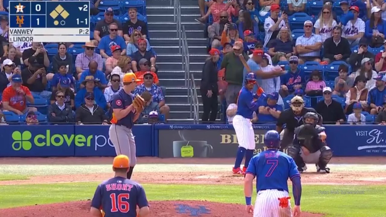 Francisco Lindor responde con bases llenas ante Houston (+VIDEO) El boricua Francisco Lindor se adjudicó su primera impulsada de este Spring Training 2025 con la novena de New York Mets.