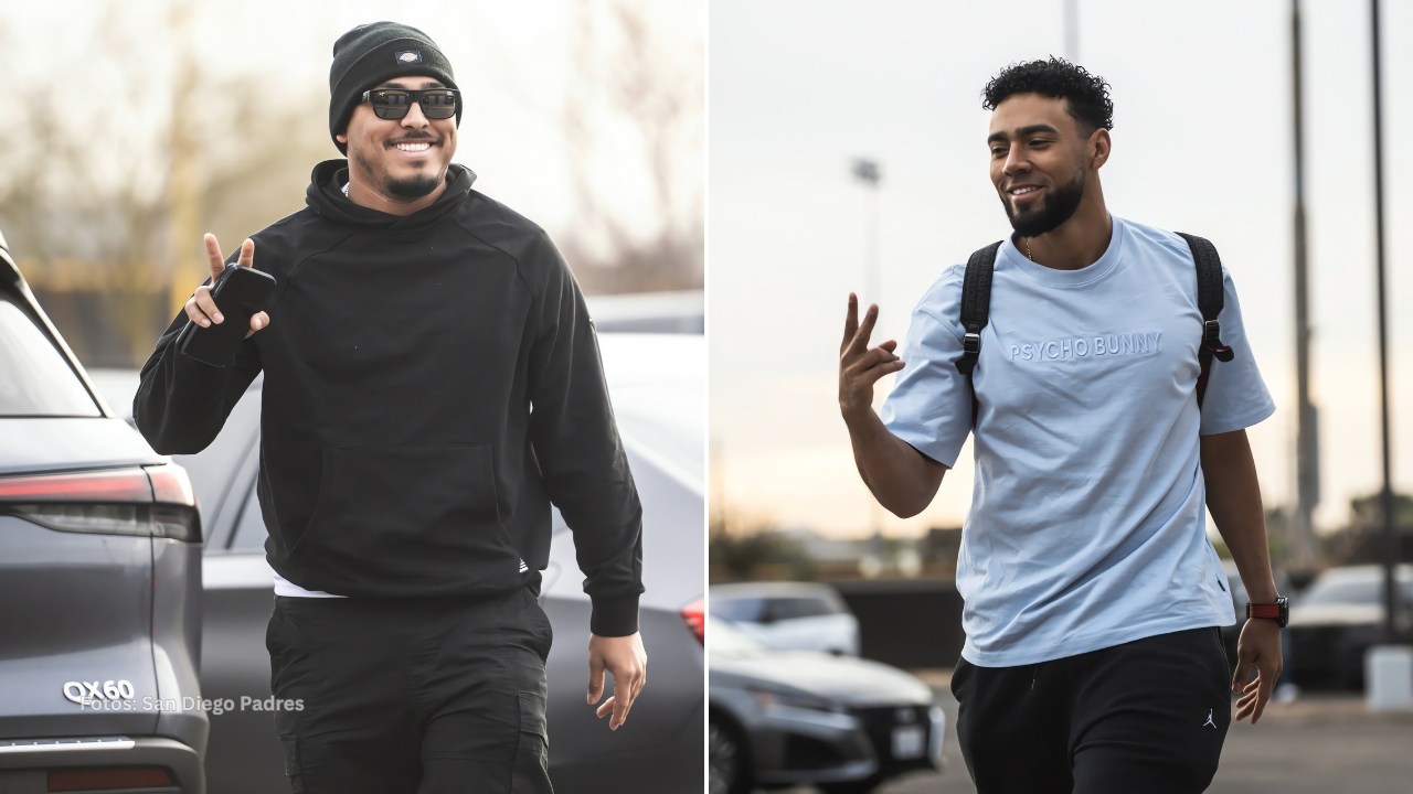 Lo último de San Diego: Bogaerts, rumores y reportes en Spring Training Elias Diaz y Robert Suarez llegando al Spring Training