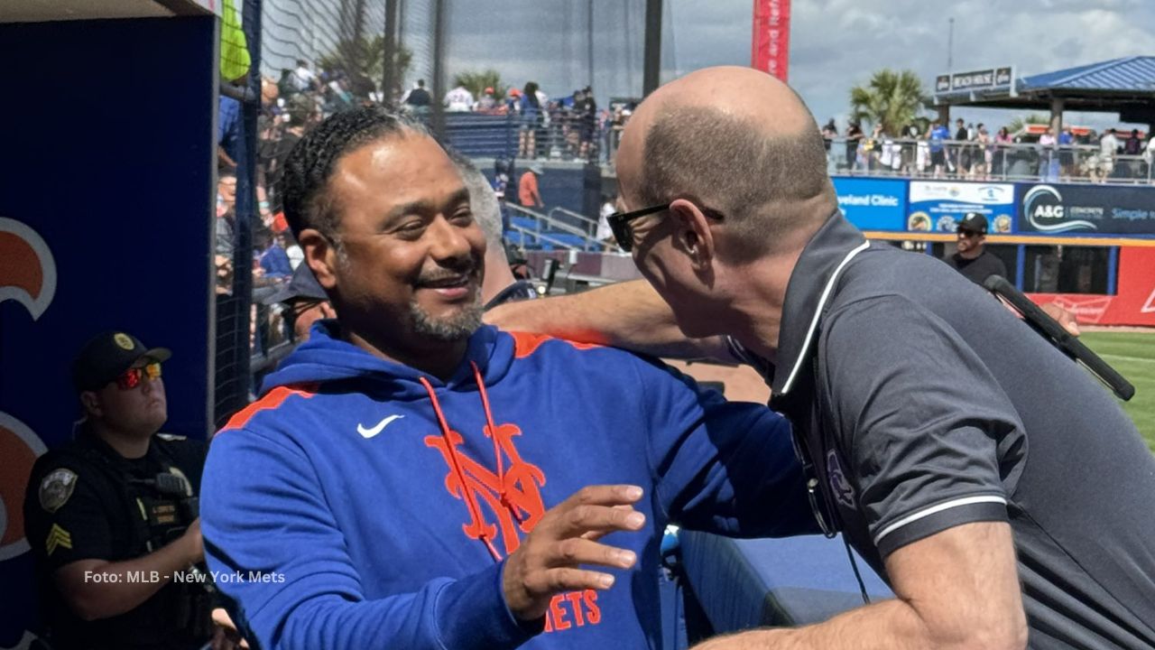 Johan Santana se une a Mets en apoyo a Spring Training Johan Santana se une a Mets en apoyo a Spring Training