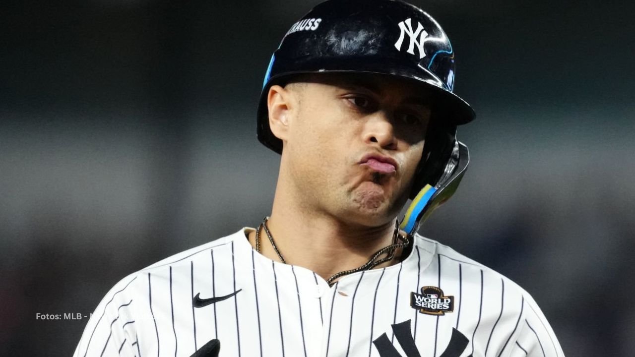 Giancarlo Stanton queda fuera de Yankees tras lesión Giancarlo Stanton con New York Yankees
