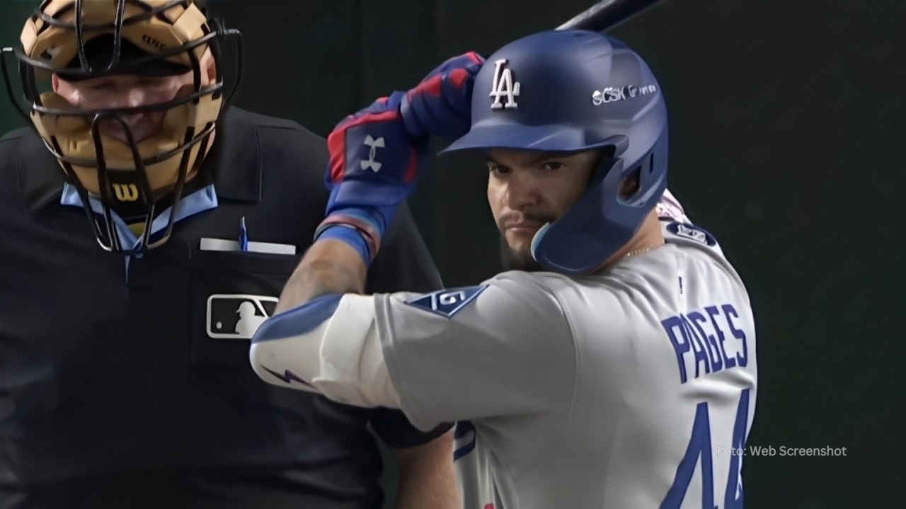 Así le fue a Andy Pages en Tokyo Series 2025 con Dodgers Andy Pages tomando turno con Los Angeles Dodgers