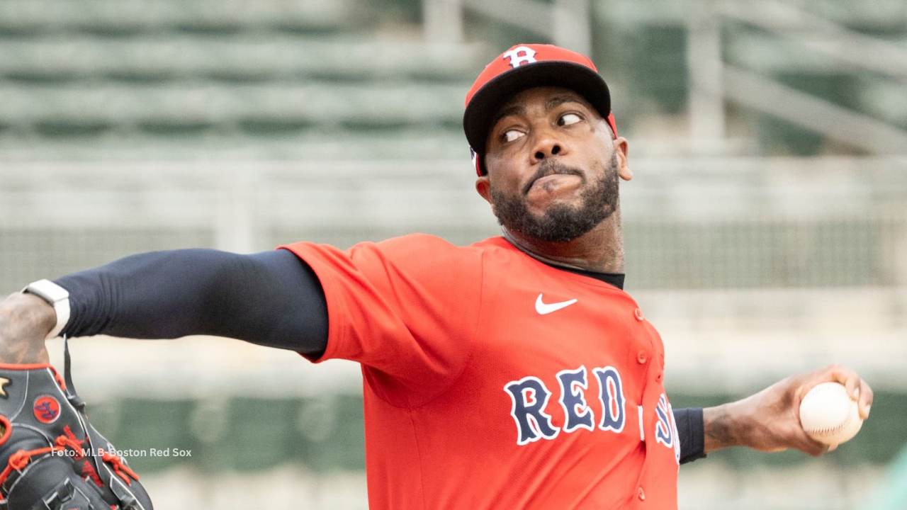 Así le fue a Aroldis Chapman en el Spring Training 2025 Aroldis Chapman con Boston Red Sox.
