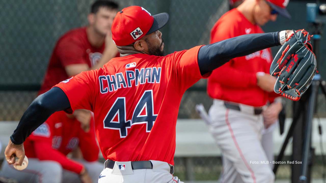 La afición azteca tendrá la oportunidad de disfrutar bien de cerca la velocidad que exhibe Aroldis Chapman.