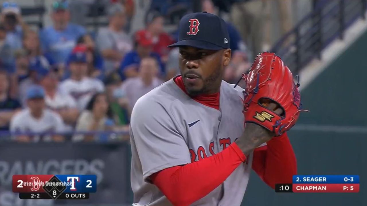 Aroldis Chapman sin filtro: "A mi no me pueden llamar en el 5to” Aroldis Chapman habla de su rol en Boston y de lo que no le gusta hacer