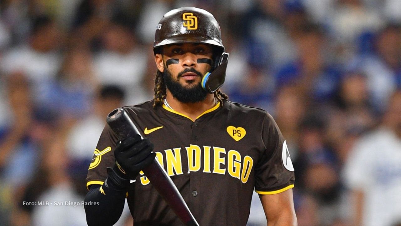 Así le fue a Fernando Tatis Jr. en su debut con San Diego Fernando Tatis Jr con el uniforme de San Diego Padres