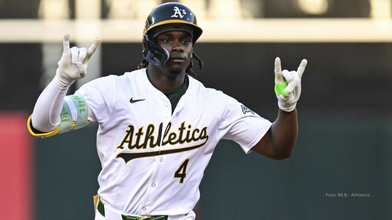 Athletics extiende por más de 66 millones a Lawrence Butler Lawrence Butler con uniforme de Athletics