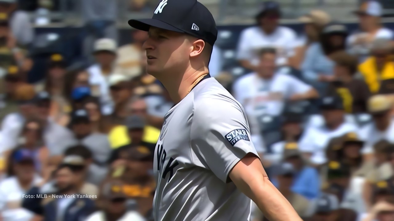 New York Yankees pierde a Clarke Schmidt para Opening Day 2025 Clarke Schmidt con el uniforme de New York Yankees