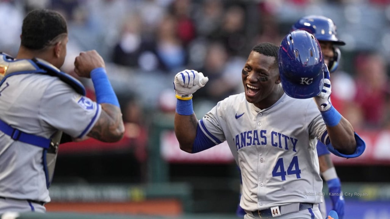 Dairon Blanco con Kansas City Royals
