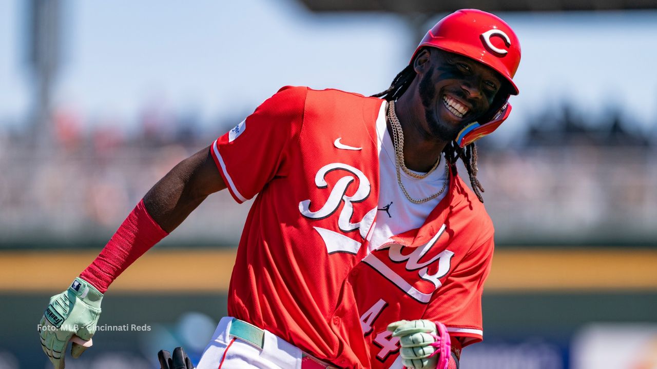 Elly De La Cruz conecta jonrón con Cincinnati Reds