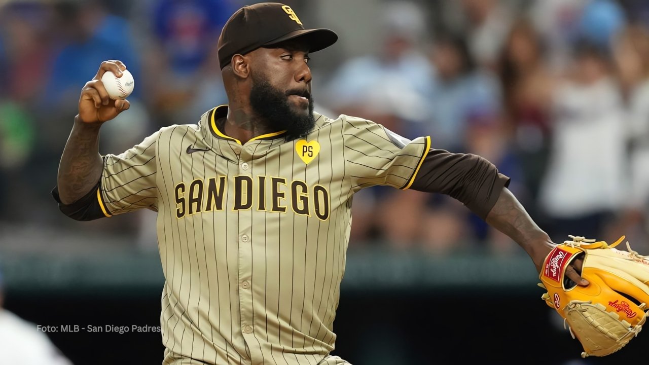 Atlanta anuncia 3 jugadores al roster oficial, 2 dominicanos dentro Enyel De Los Santos lanzando con San Diego Padres