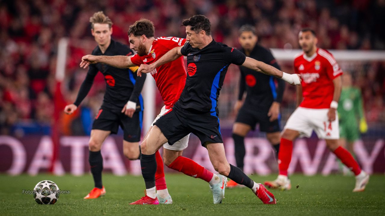 Barcelona triunfa con susto ante Benfica en Champions League FC Barcelona