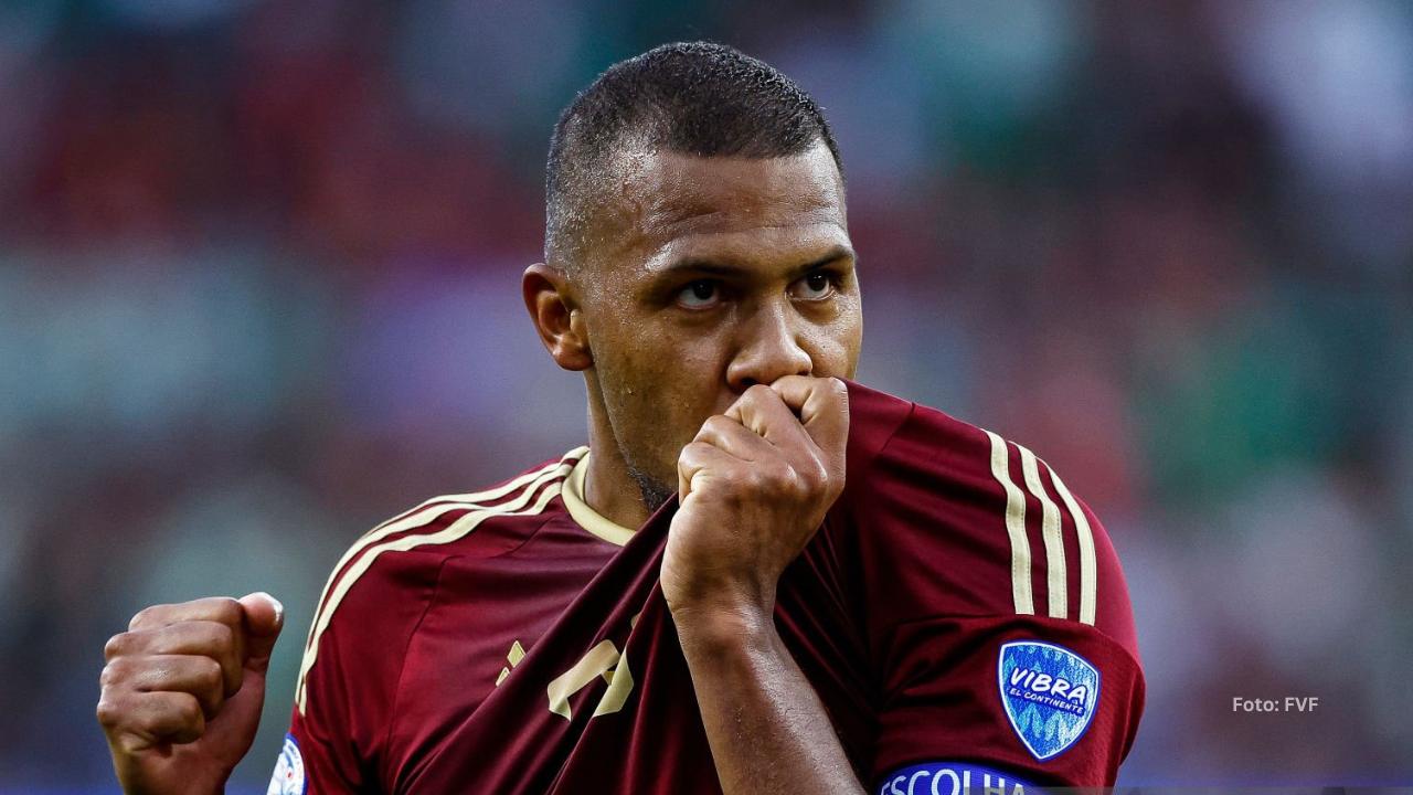 Esto es lo que necesita La Vinotinto para ir al Mundial 2026 Rondón con la Vinotinto