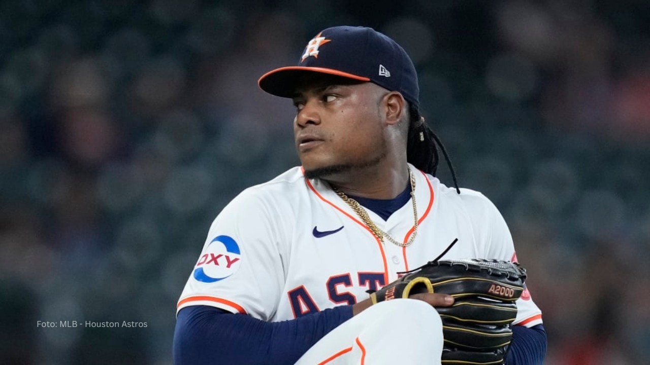 Houston anuncia abridor para Opening Day 2025 Framber Valdez lanzando con Houston Astros