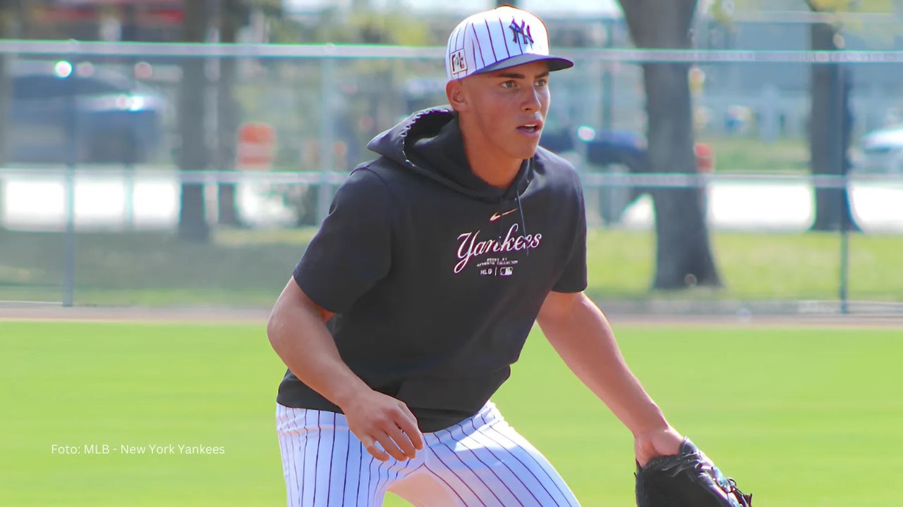Yankees hace movimiento sorpresa en roster oficial George Lombard Jr., prospecto de New York Yankees