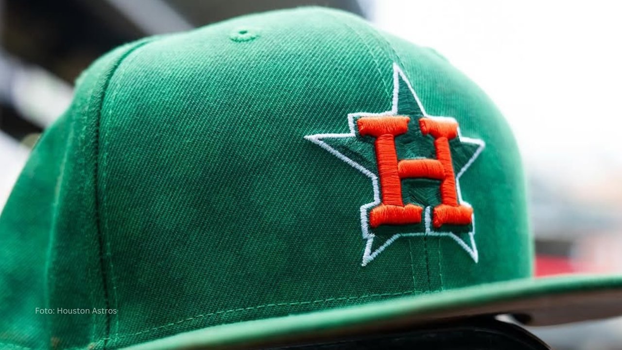 Infielder venezolano fuera tras ajuste en roster de Houston Gorra de Spring Training de Houston Astros
