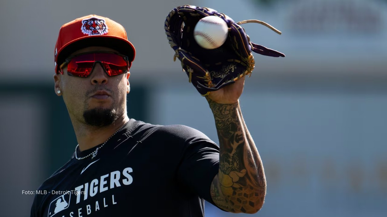 Javier Báez tendrá nuevo rol con Detroit Tigers Javier Báez en una practica con Detroit Tigers