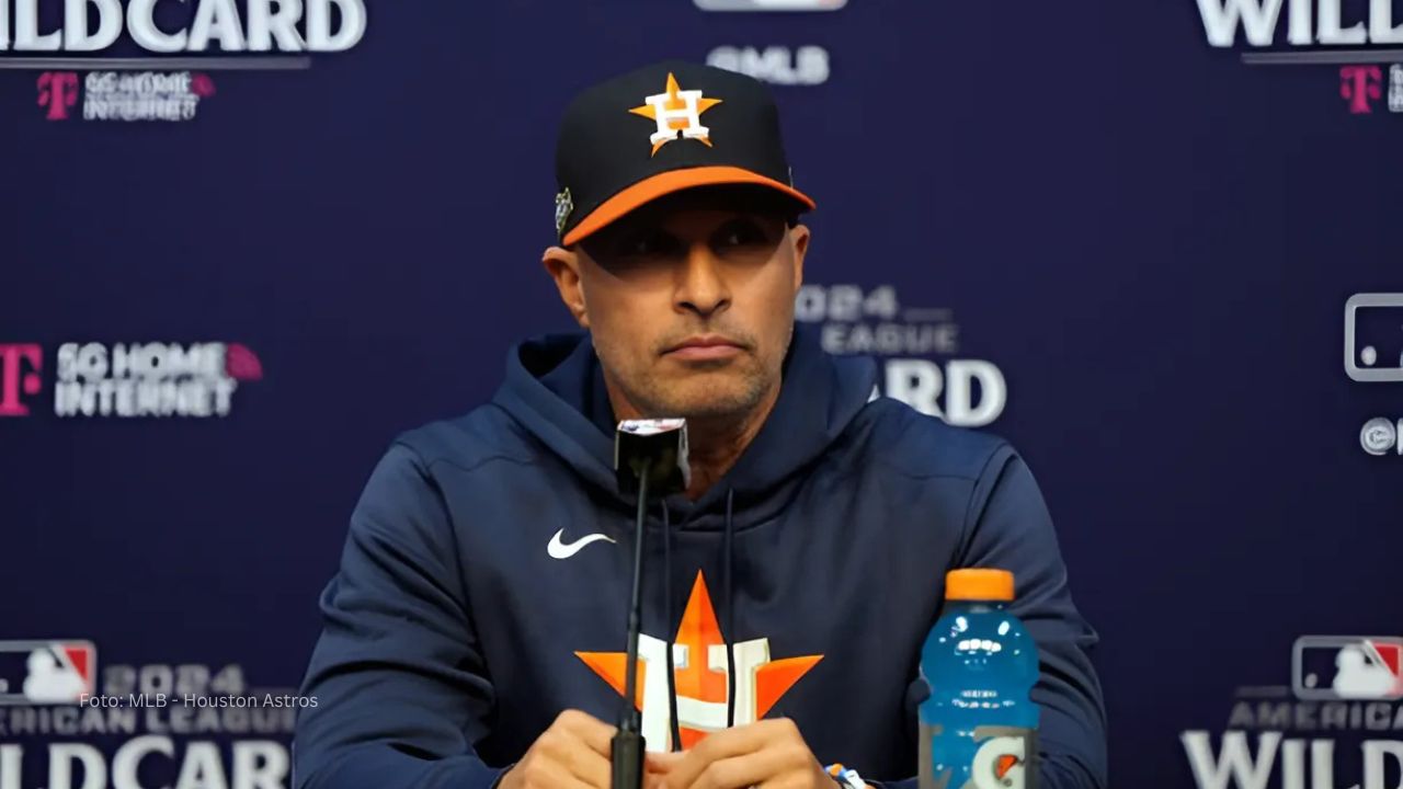 Joe Espada, manager de Houston Astros