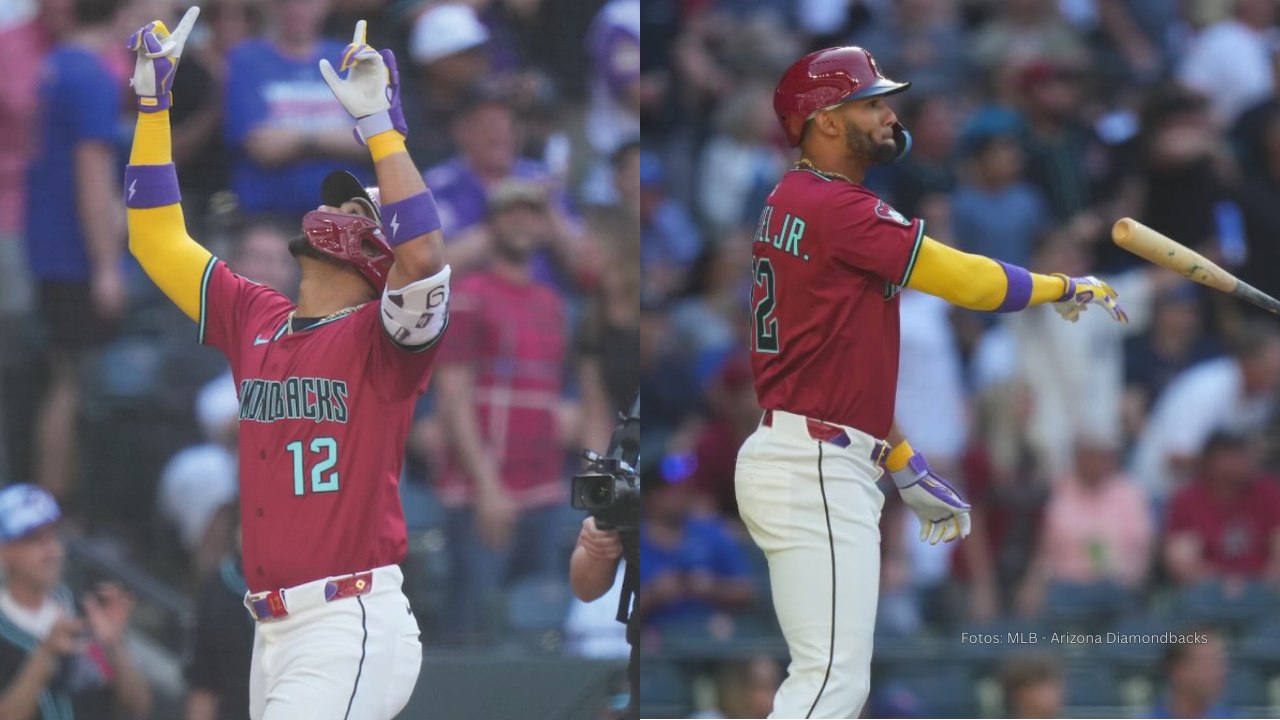 Lourdes Gurriel Jr con uniforme de Arizona Diamondbacks