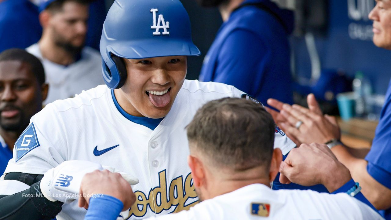 Jonrón de Shohei Ohtani con Los Angeles Dodgers