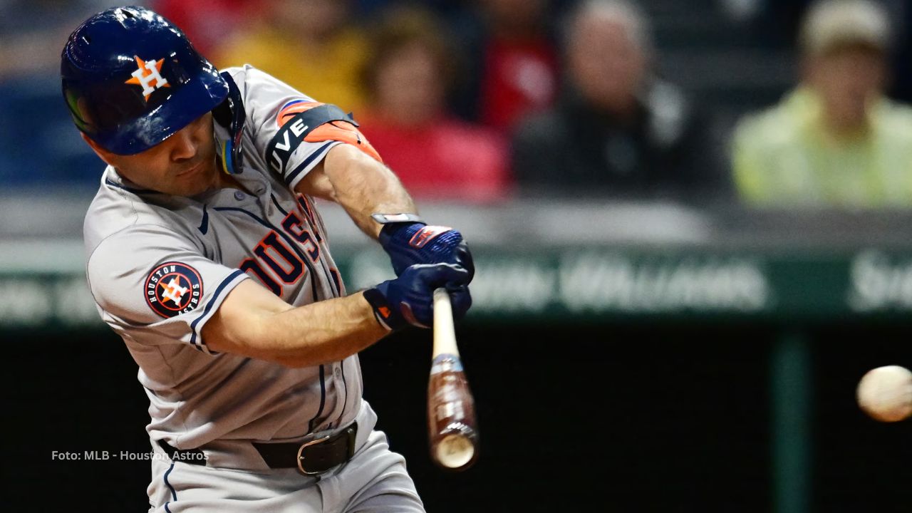 Jose Altuve ha acumulado tres hits en siete turnos, todos sencillos, una carrera anotada, una base por bolas y cuatro ponches.