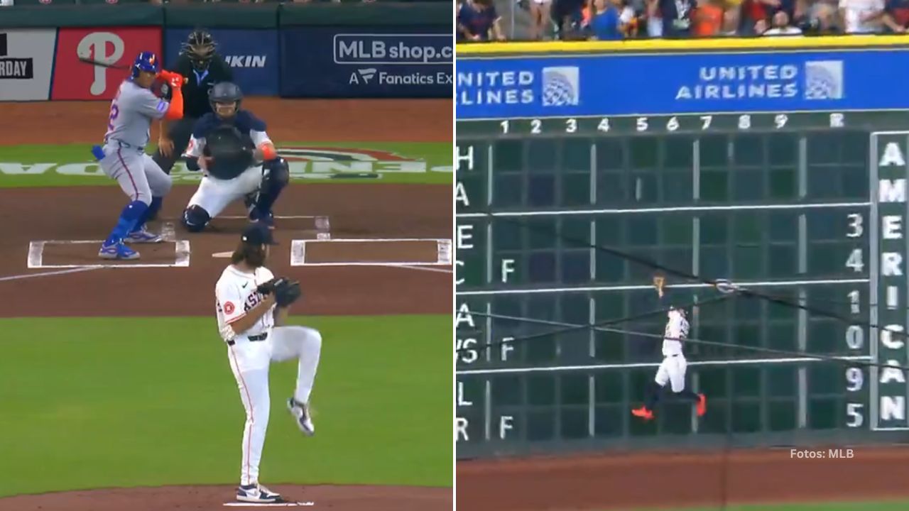 El dominicano Juan Soto puso a tope su poder y desafió las habilidades de José Altuve en los jardines de Houston.