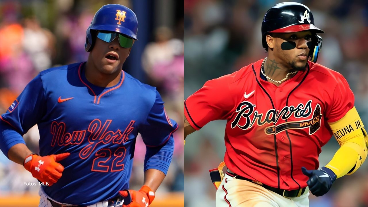 Juan Soto con New York Mets y Ronald Acuña Jr. con Atlanta Braves