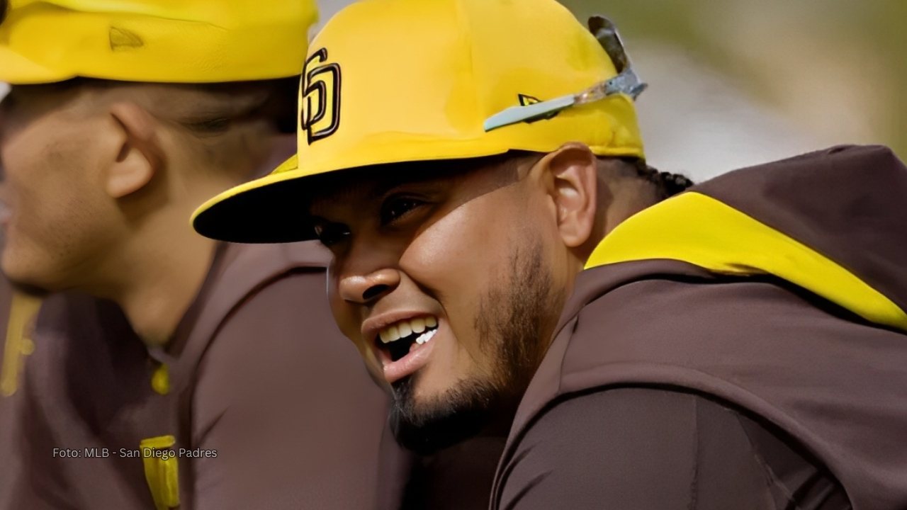 Luis Arráez vive el peor inicio en su carrera MLB Luis Arráez en una practica con San Diego Padres