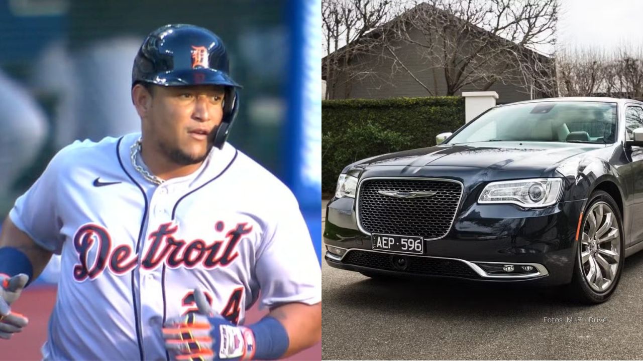 Miguel cabrera y sus lujosos autos