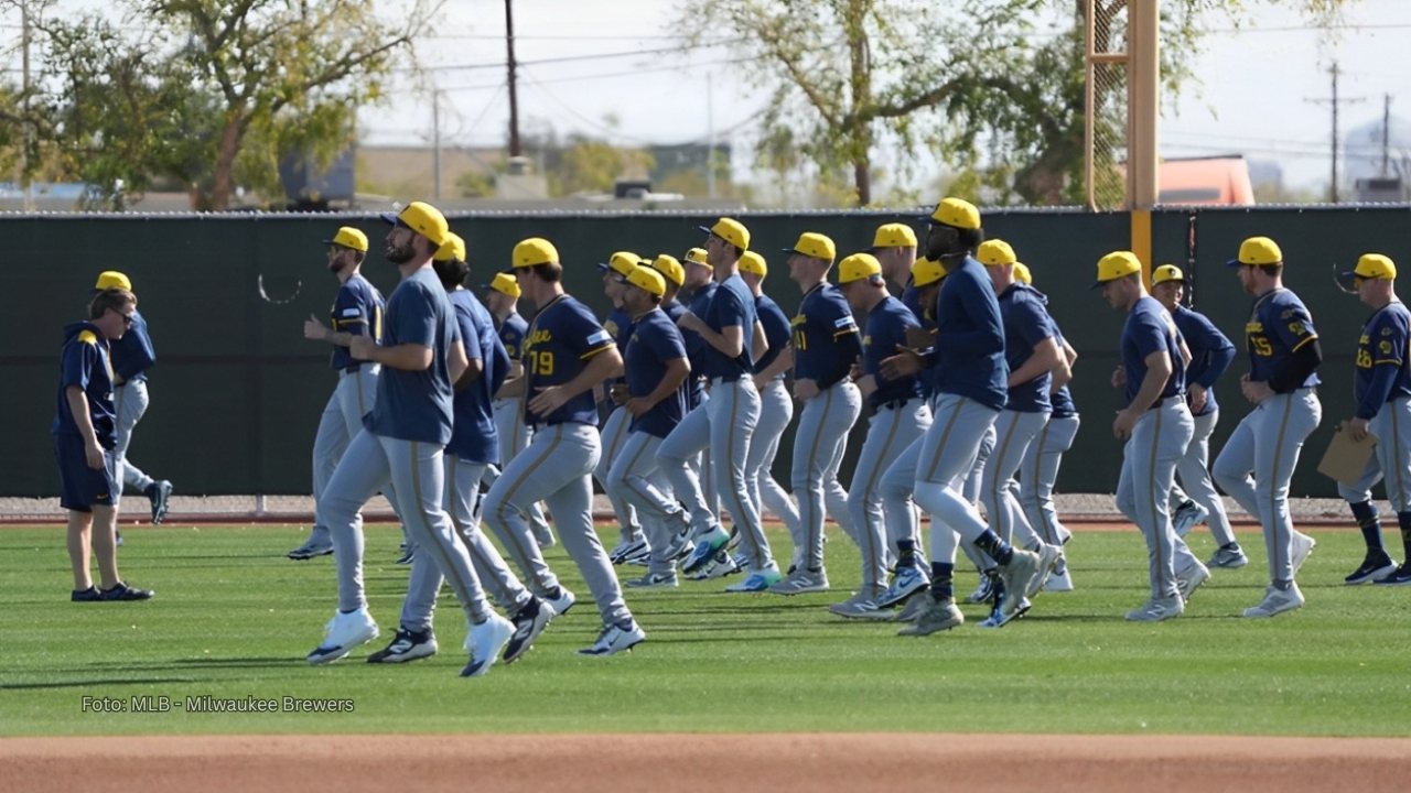 Jugadores de Milwaukee Brewers en el Spring Training