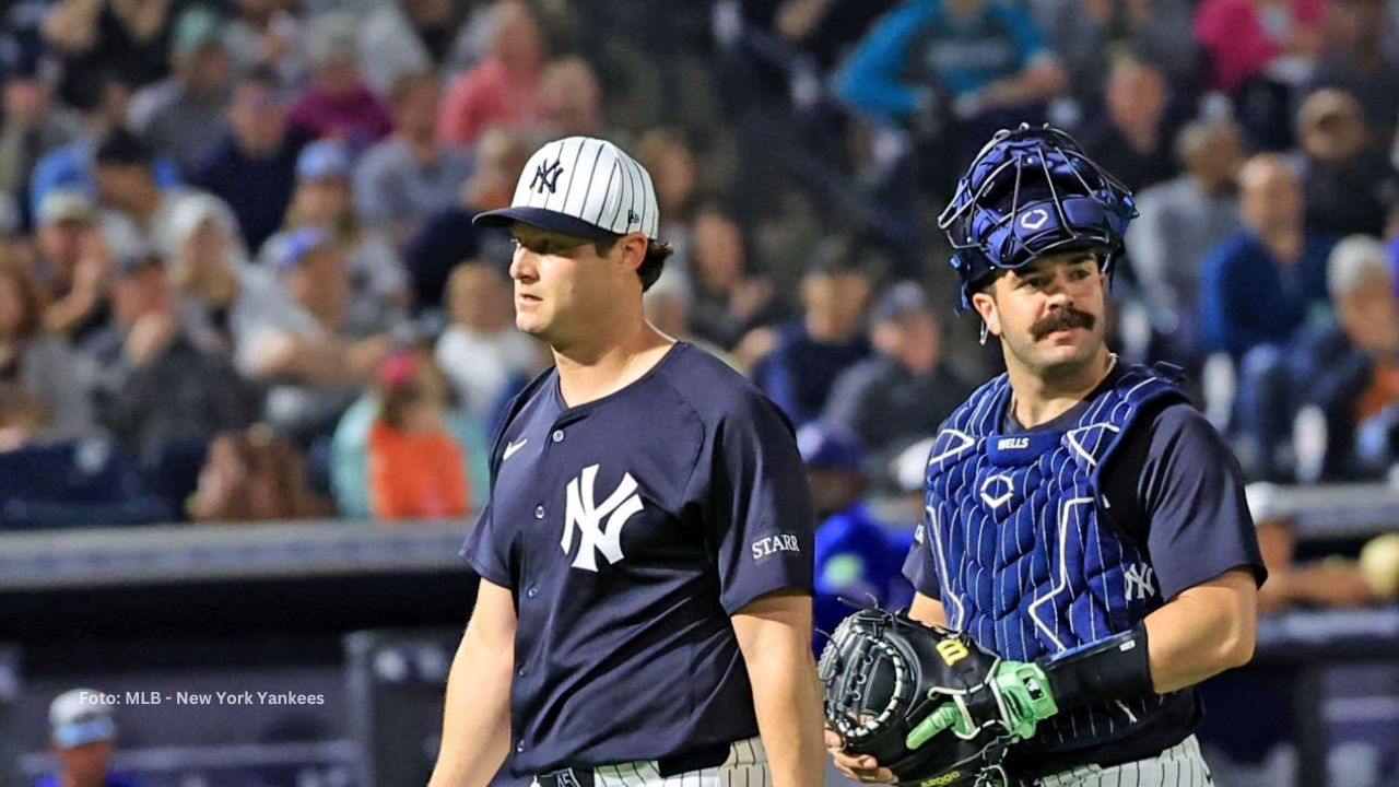 Gerrit Cole se pierde 2025 con Yankees por Tommy John Gerrit Cole entrenando con New York Yankees
