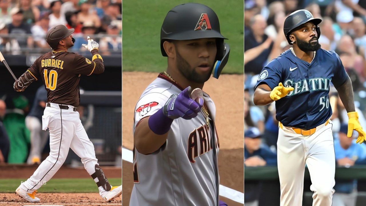 Yuli, Lourdes Gurriel Jr. y Randy Arozarena