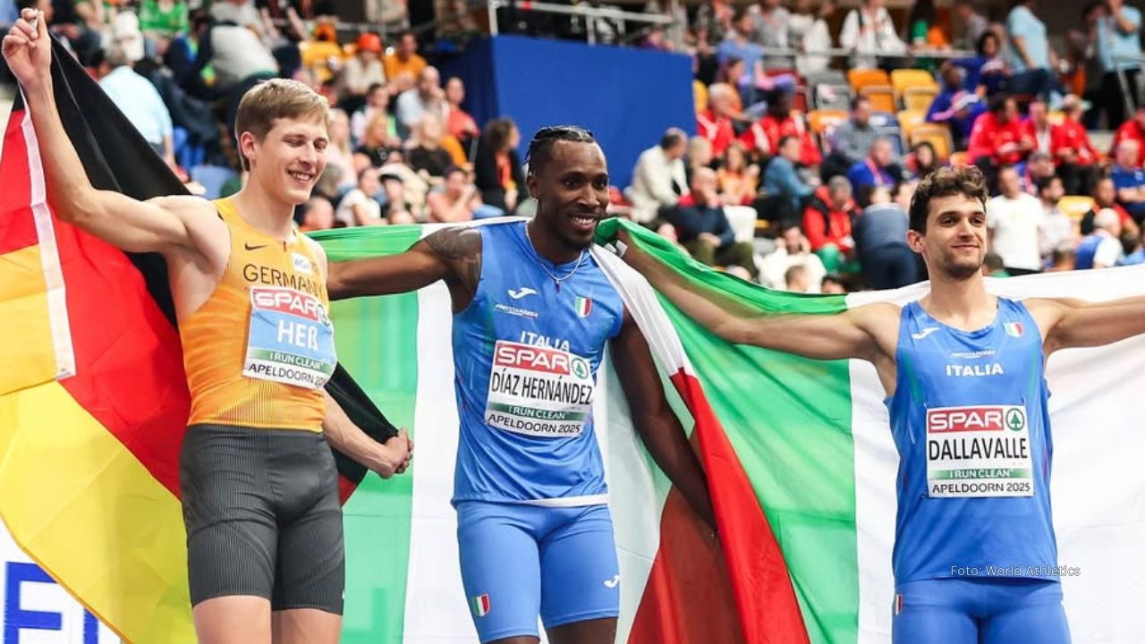 Triplista cubano Andy Díaz se corona Campeón con Marca Mundial Triplista cubano Andy Díaz
